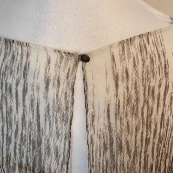 alice + olivia Thelma Cowl Neck chiffon Romper 33607 - Picture 7 of 13